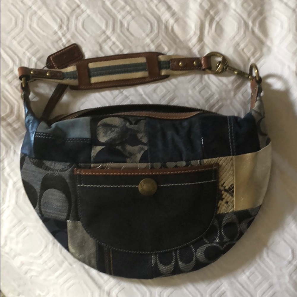 Coach jean bag